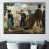 The Old Musician by Édouard Manet Printed on Canvas