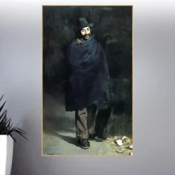 The Philosopher (Beggar with Oysters) by Édouard Manet Printed on Canvas