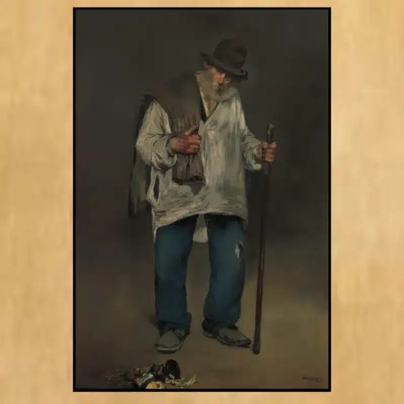 The Ragpicker by Édouard Manet Printed on Canvas