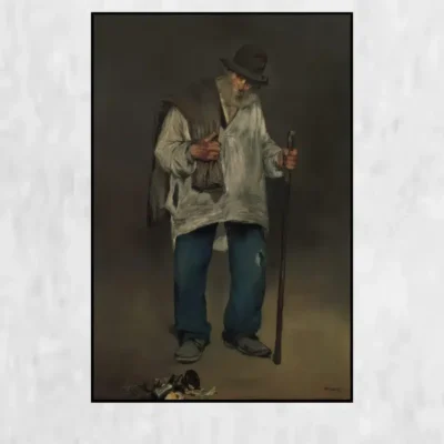 The Ragpicker by Édouard Manet Printed on Canvas