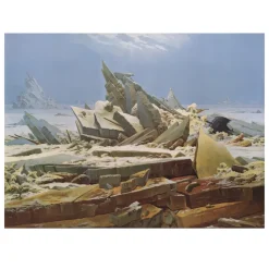 The Sea of Ice by Caspar David Friedrich 1823