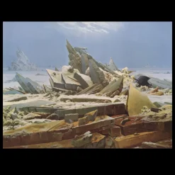 The Sea of Ice by Caspar David Friedrich 1823