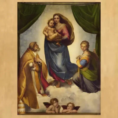 The Sistine Madonna by Raphael 1512