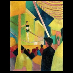 Tightrope Walker by August Macke 1913
