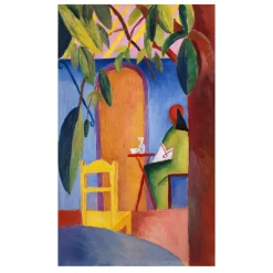 Turkish Café by August Macke 1914