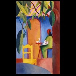 Turkish Café by August Macke 1914