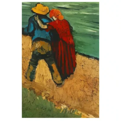 Two Lovers by Vincent van Gogh 1888