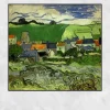 View of Auvers by Vincent van Gogh Printed on Canvas