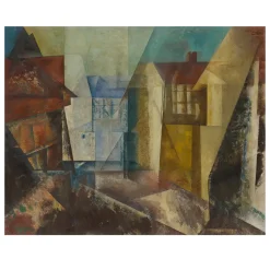 Village Street by Lyonel Feininger 1927