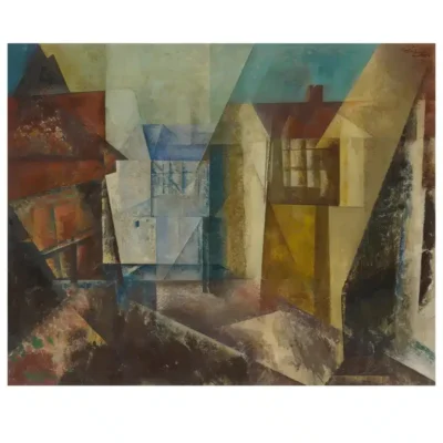 Village Street by Lyonel Feininger 1927