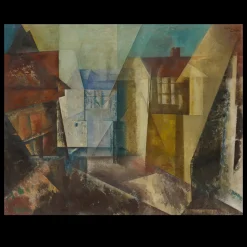 Village Street by Lyonel Feininger 1927