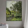 Woman on a Country Lane by Edvard Munch Printed on Canvas