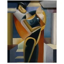 Woman with a Fan II by Olexandr Archipenko 1915