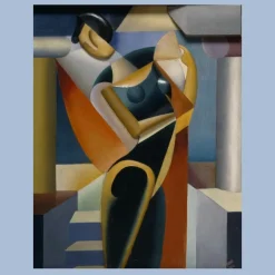 Woman with a Fan II by Olexandr Archipenko 1915