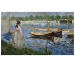 Banks of the Seine at Argenteuil by Édouard Manet 1874