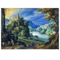 Fantastic Landscape by Paul Bril 1598