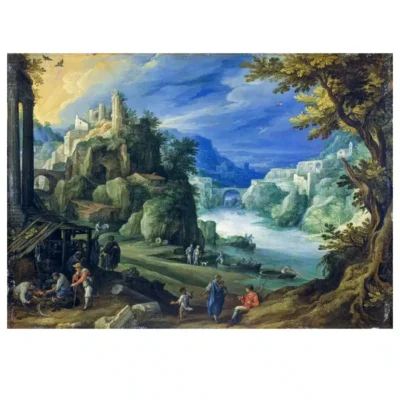 Fantastic Landscape by Paul Bril 1598