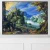 Fantastic Landscape by Paul Bril Printed on Canvas