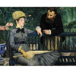 In the Conservatory by Édouard Manet 1879