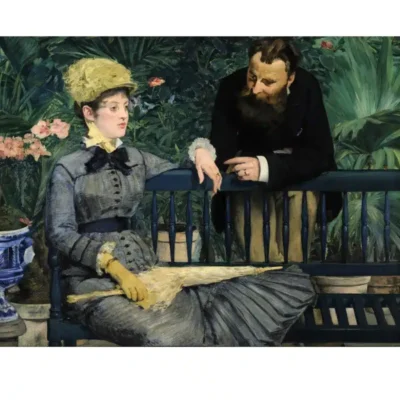 In the Conservatory by Édouard Manet 1879