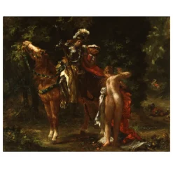 Marphise by Eugène Delacroix 1852