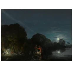 The Flight into Egypt by Adam Elsheimer 1609