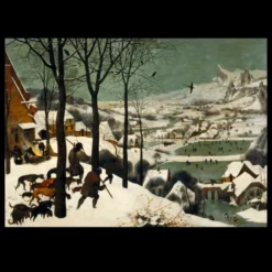 The Hunters in the Snow by Pieter Bruegel the Elder c1565