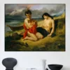 The Natchez by Eugène Delacroix Printed on Canvas