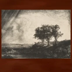 The Three Trees by Rembrandt 1643
