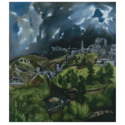 View of Toledo by El Greco ca1600