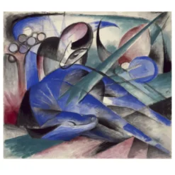 Dreaming Horse by Franz Marc 1913