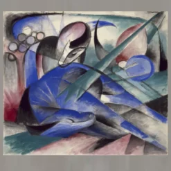 Dreaming Horse by Franz Marc 1913