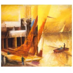 Landungssteg by Lyonel Feininger 1920