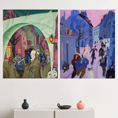 Paintings by Lyonel Feininger Printed on Canvas
