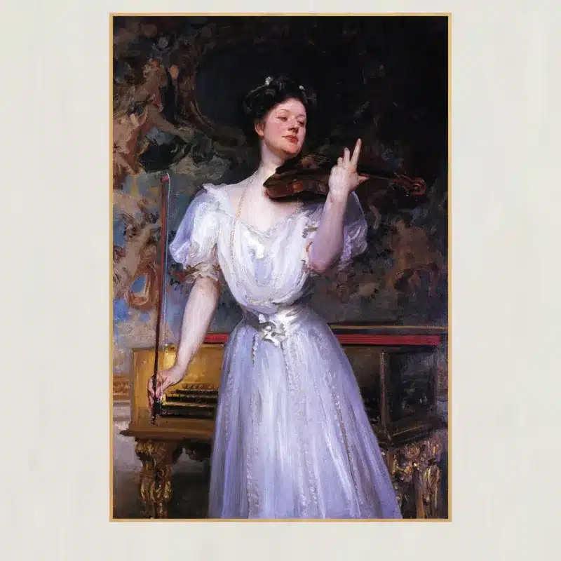 Portrait of Lady Speyer by John Singer Sargent Printed on Canvas