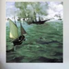 The Battle of the Kearsarge and the Alabama by Édouard Manet Printed on Canvas
