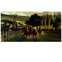 The Races at Longchamp by Édouard Manet 1866