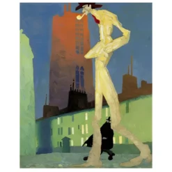 The White Man by Lyonel Feininger 1907