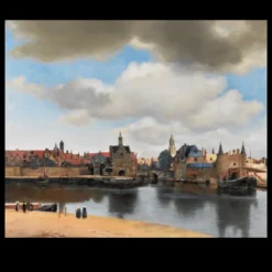 View on Delft by Johannes Vermeer c1660