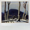 Above Lake Superior by Lawren Stewart Harris Printed on Canvas