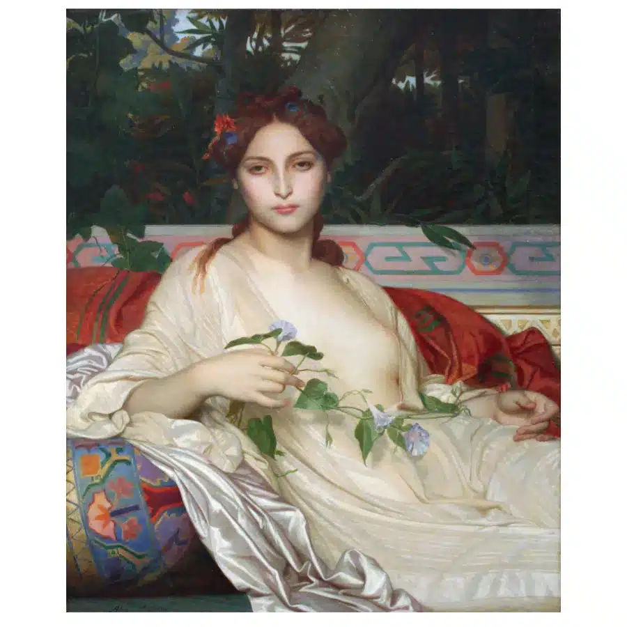 Albaydé Portrait by Alexandre Cabanel 1848
