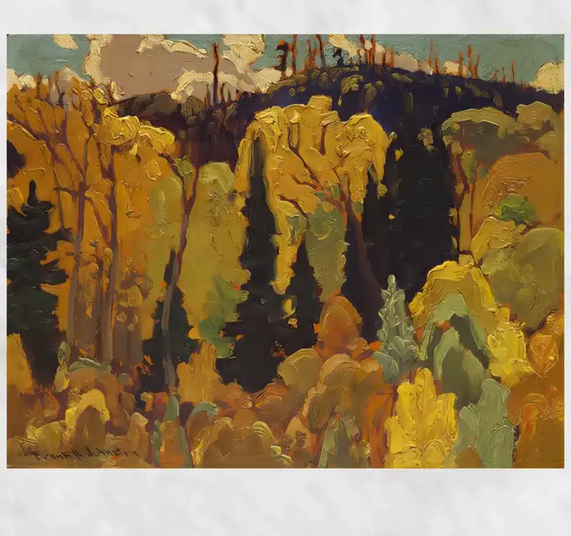 Algoma District by Frank Johnston Printed on Canvas