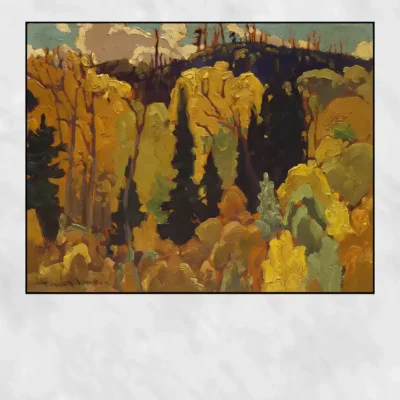 Algoma District by Frank Johnston Printed on Canvas