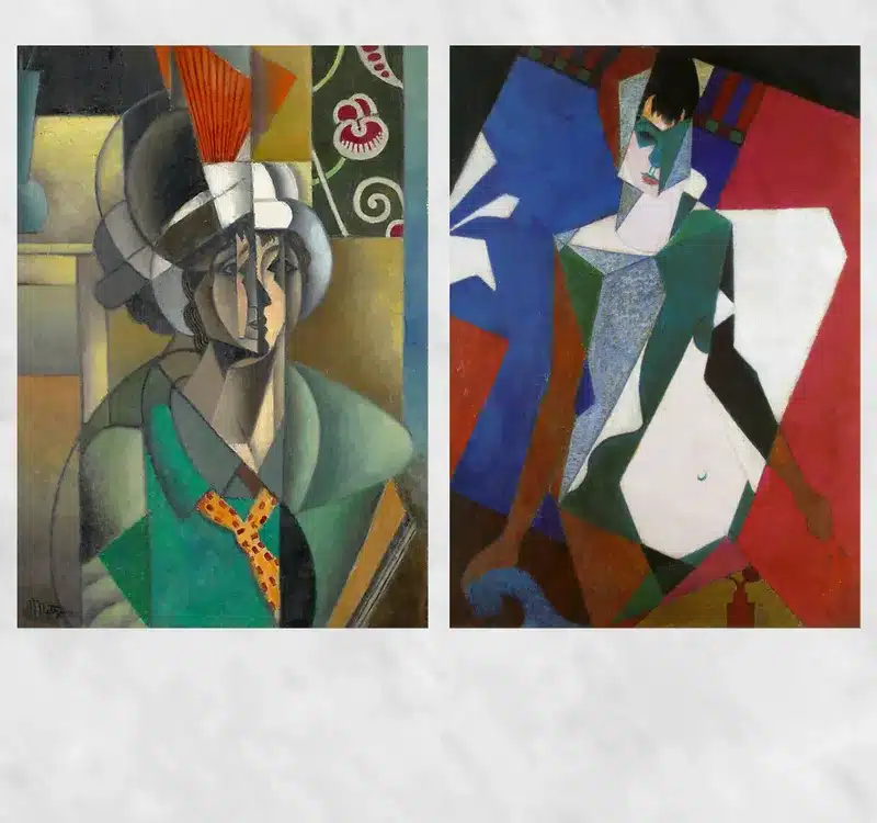 Cubism Paintings by Jean Metzinger Printed on Canvas