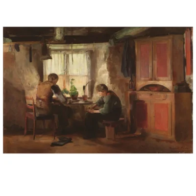 Harriet Backer 1887 A Country Cobbler