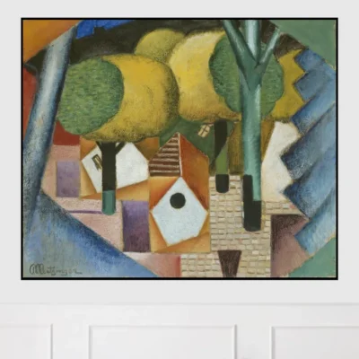 Jean Metzinger 1912 Landscape (Paysage) Printed on Canvas