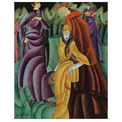 Lyonel Feininger 1915 Jesuiten III