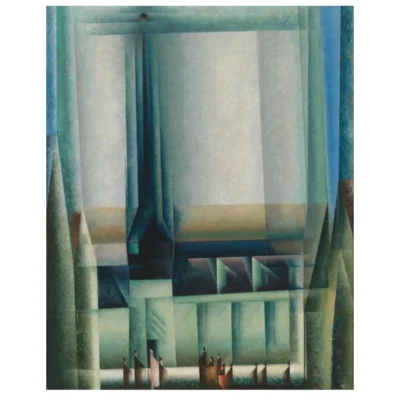 Lyonel Feininger 1921 Gelmeroda, VIII