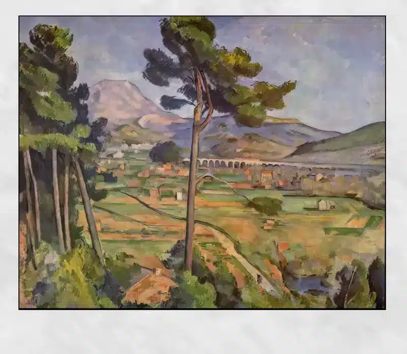 Mont Sainte Victoire and the Viaduct of the Arc River Valley by Paul Cézanne