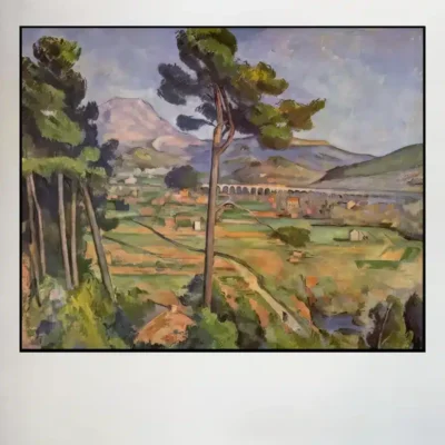 Mont Sainte Victoire and the Viaduct of the Arc River Valley by Paul Cézanne